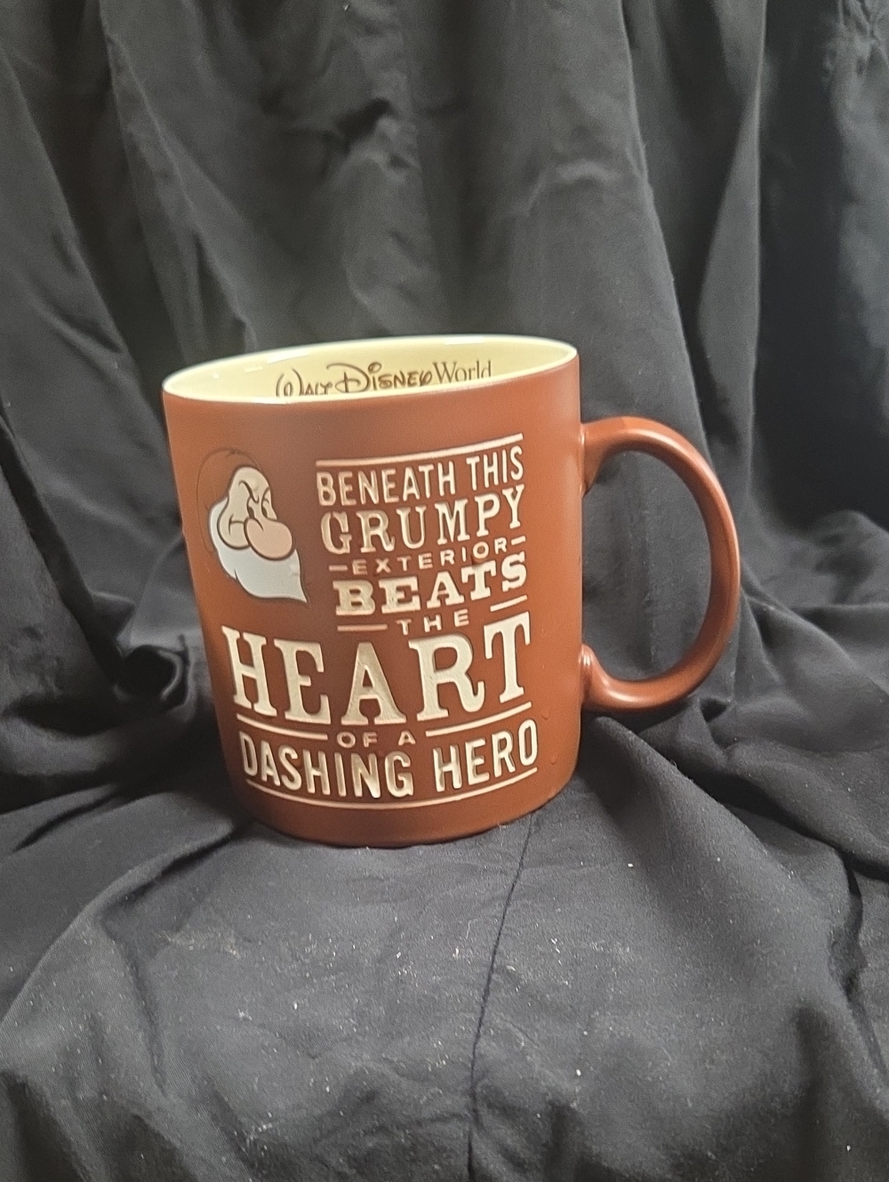 Grumpy Brown Ceramic Coffee Mug